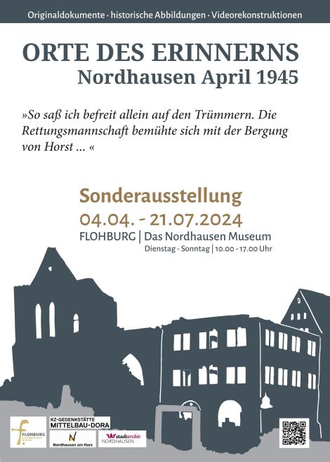 Neue Sonderausstellung im Nordhäuser Stadtarchiv „Orte des Erinnerns. Nordhausen April 1945.“